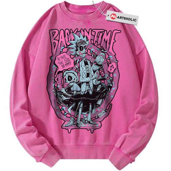 Rick and Morty Sweatshirt, Animated Sweatshirt, Vintage Sweater