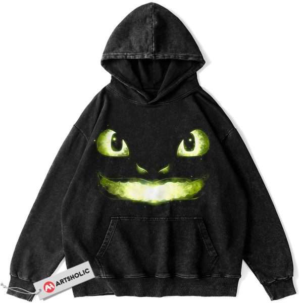 Toothless Hoodie, How to Train Your Dragon Hoodie, Animated Hoodie, Vintage Hoodie