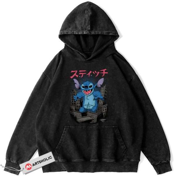 Lilo and Stitch Hoodie, Disney Hoodie, Animated Hoodie, Vintage Hoodie