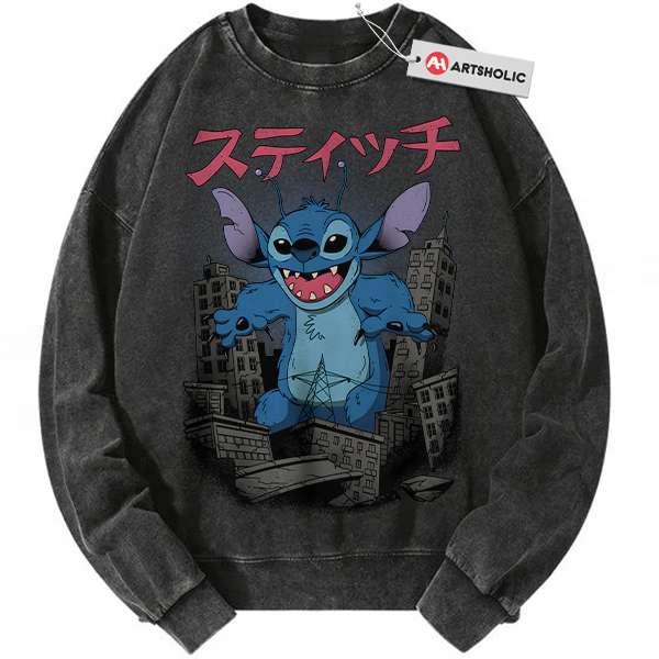 Lilo and Stitch Sweatshirt, Disney Sweatshirt, Animated Sweatshirt, Vintage Sweater