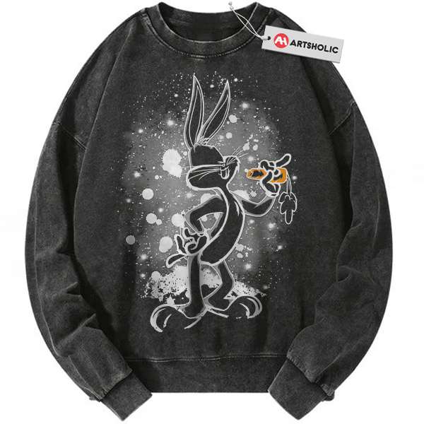 Bugs Bunny Sweatshirt, Looney Tunes Sweatshirt, Animated Sweatshirt, Vintage Sweater	Cartoon & Animated, Looney Tunes