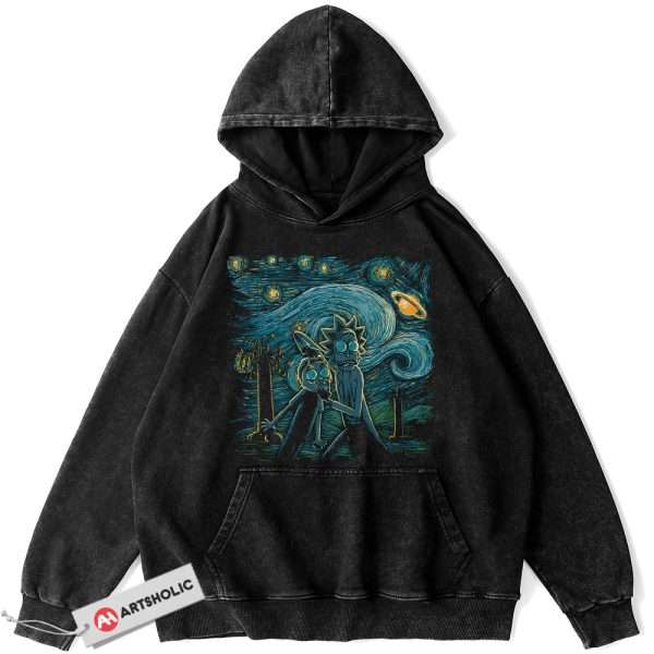 Rick and Morty Hoodie, Animated Hoodie, Vintage Hoodie