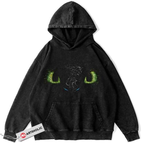 Toothless Hoodie, How to Train Your Dragon Hoodie, Animated Hoodie, Vintage Hoodie