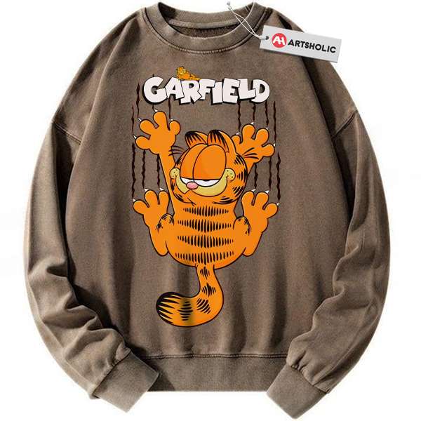 Garfield Sweatshirt, Animated Sweatshirt, Vintage Sweater