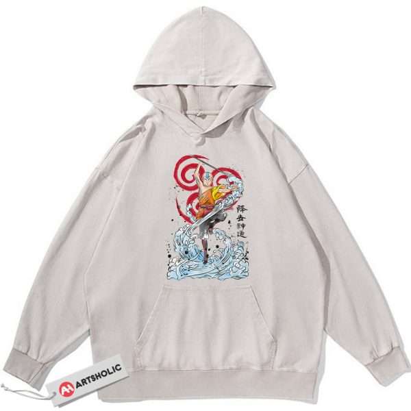 Aang Hoodie, Avatar The Last Airbender Hoodie, Animated Hoodie, Vintage Hoodie