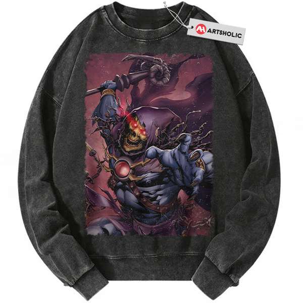 Skeletor Sweatshirt, Masters of the Universe Sweatshirt, Animated Sweatshirt, Vintage Sweater