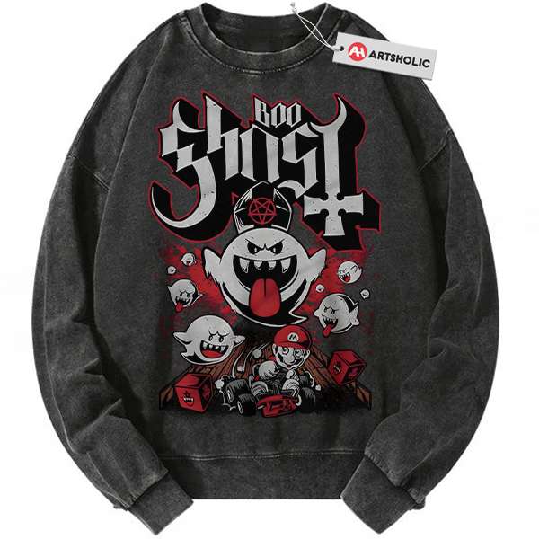 Super Mario Sweatshirt, Game Sweatshirt, Vintage Sweater