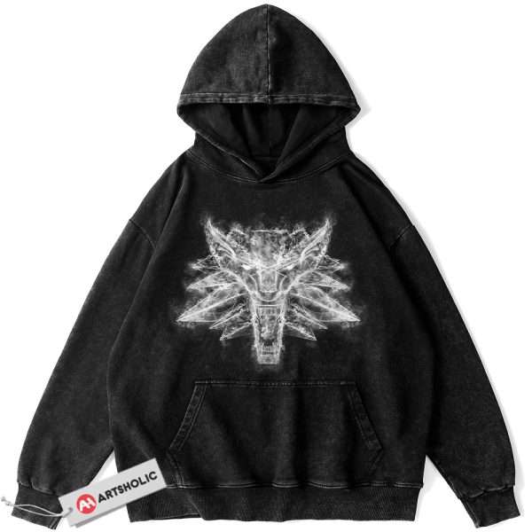 The Witcher Hoodie, Game Hoodie, Vintage Hoodie