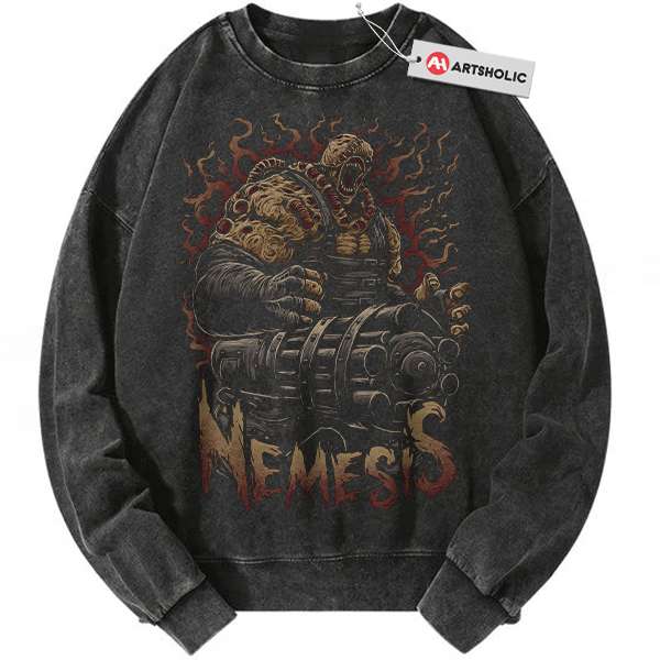 Resident Evil 3: Nemesis Sweatshirt, Game Sweatshirt, Vintage Sweater