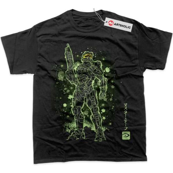 Master Chief Shirt, Halo Shirt, Game Shirt, Graphic T-Shirt