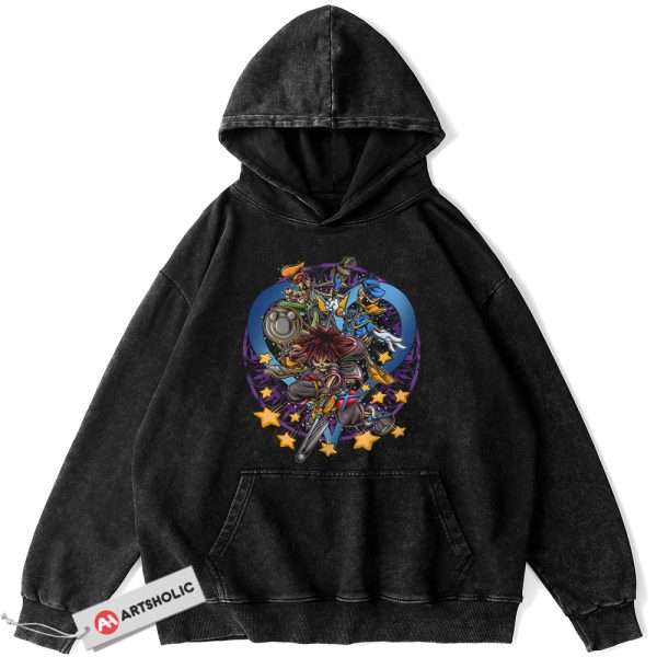 Kingdom Hearts Hoodie, Game Hoodie, Vintage Hoodie