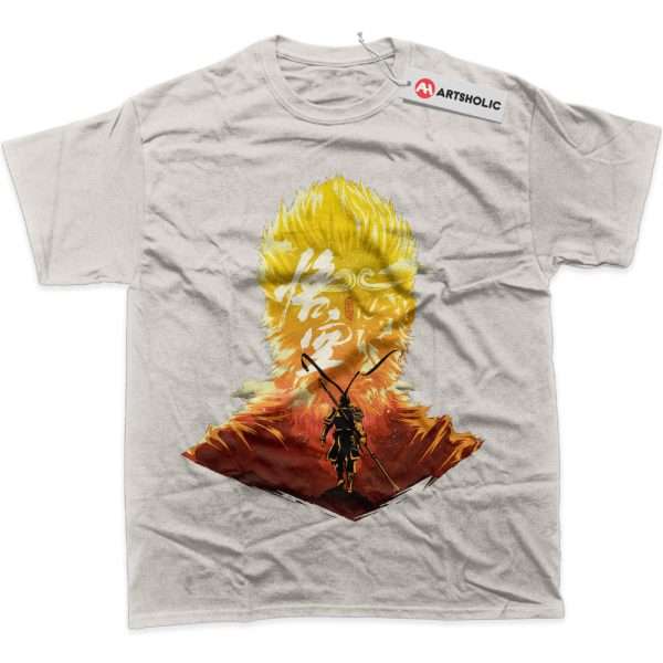 Black Myth: Wukong Shirt, Game Shirt, Graphic T-Shirt - Sand, L