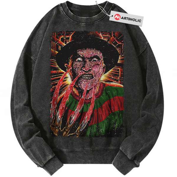 Freddy Krueger Sweatshirt, A Nightmare on Elm Street Sweatshirt, Horror Movie Sweatshirt, Vintage Sweater