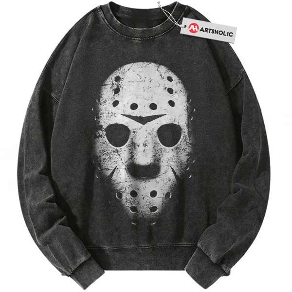 Jason Voorhees Sweatshirt, Friday the 13th Sweatshirt, Halloween Sweatshirt, Horror Sweatshirt, Vintage Sweater