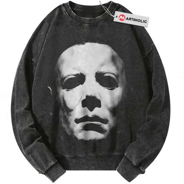 Michael Myers Sweatshirt, Halloween Sweatshirt, Horror Sweatshirt, Vintage Sweater