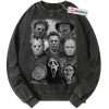 Halloween Sweatshirt, Horror Sweatshirt, Vintage Sweater