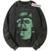 Frankenstein Sweatshirt, Halloween Sweatshirt, Horror Sweatshirt, Vintage Sweater