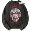 Jigsaw Sweatshirt, Saw Sweatshirt, Halloween Sweatshirt, Horror Sweatshirt, Vintage Sweater