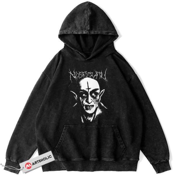 Count Orlok Hoodie, Nosferatu Hoodie, Halloween Hoodie, Horror Hoodie, Vintage Hoodie
