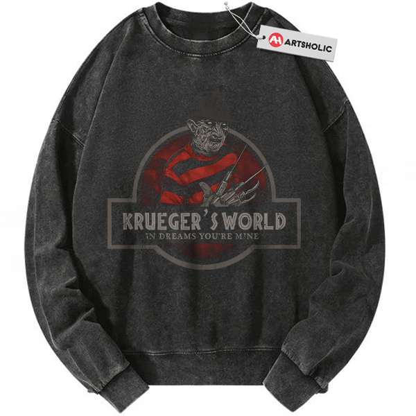 Freddy Krueger Sweatshirt, A Nightmare on Elm Street Sweatshirt, Halloween Sweatshirt, Horror Sweatshirt, Vintage Sweater