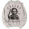 Chucky Sweatshirt, Child's Play Sweatshirt, Halloween Sweatshirt, Horror Sweatshirt, Vintage Sweater