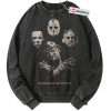 Freddy Kruege Sweatshirt, Jason Voorhees Sweatshirt, Michael Myers Sweatshirt, Leatherface Sweatshirt, Halloween Sweatshirt, Horror Sweatshirt, Vintage Sweater