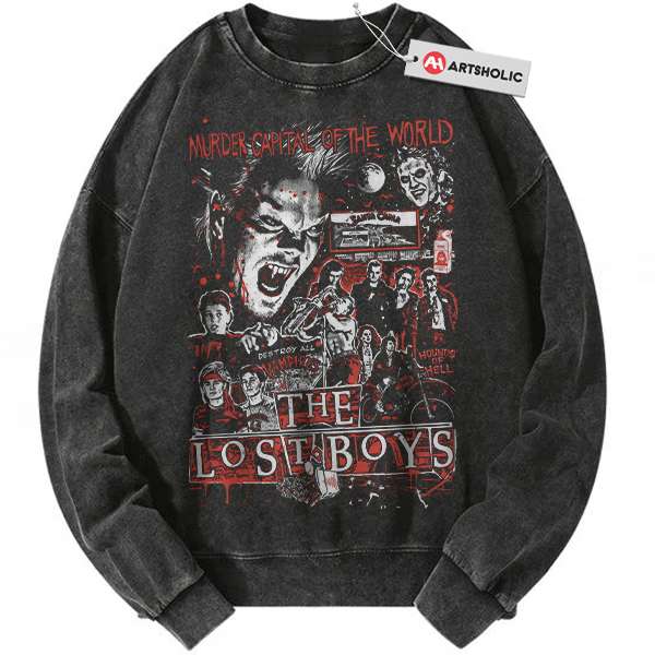 The Lost Boys Sweatshirt, Halloween Sweatshirt, Horror Sweatshirt, Vintage Sweater