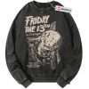 Friday the 13th Sweatshirt, Halloween Sweatshirt, Horror Sweatshirt, Vintage Sweater