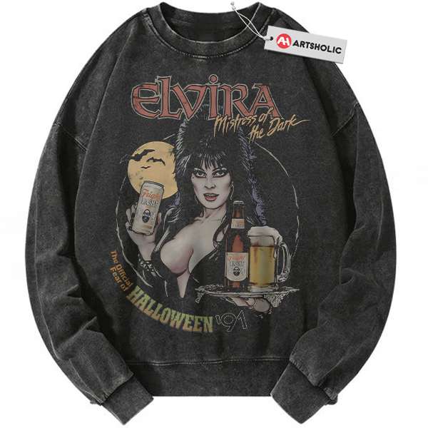 Elvira: Mistress of the Dark Sweatshirt, Halloween Sweatshirt, Horror Sweatshirt, Vintage Sweater