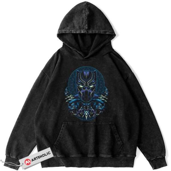 Black Panther Hoodie, Marvel Comics Hoodie, Vintage Hoodie