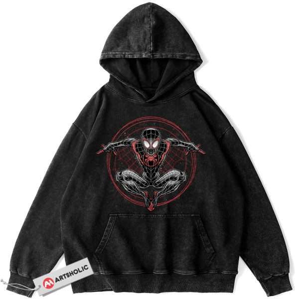 Miles Morales Hoodie, Spider-Man Hoodie, Marvel Comics Hoodie, Vintage Hoodie