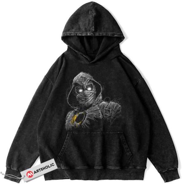 Moon Knight Hoodie, Marvel Comics Hoodie, Vintage Hoodie