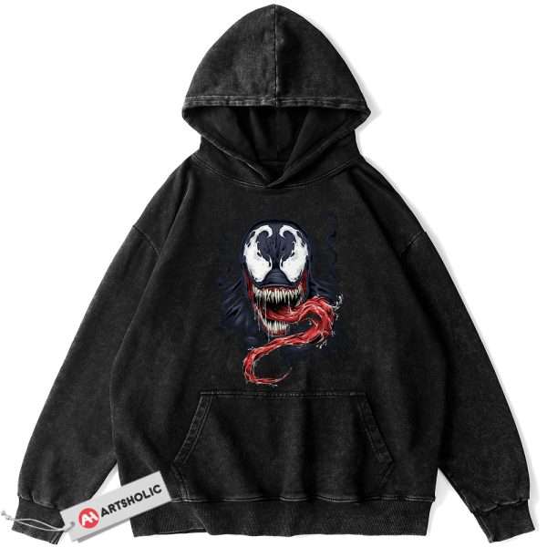 Venom Hoodie, Marvel Comics Hoodie, Vintage Hoodie