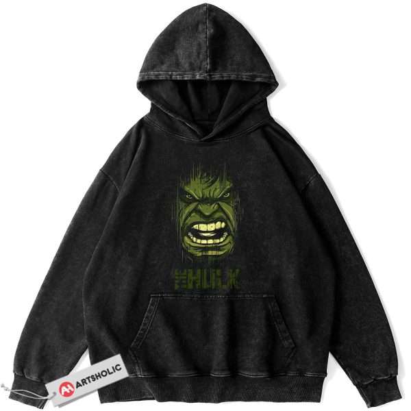 Hulk Hoodie, Marvel Comics Hoodie, Vintage Hoodie