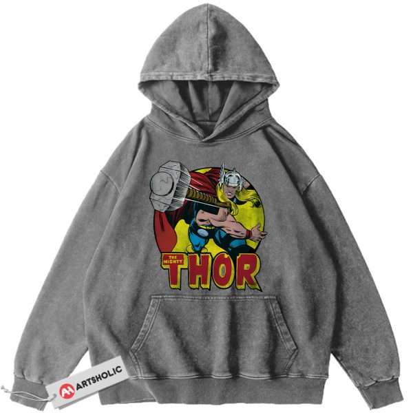 Thor Hoodie, Marvel Comics Hoodie, Vintage Hoodie
