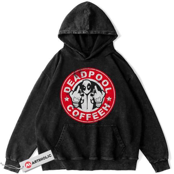 Deadpool Hoodie, Marvel Comics Hoodie, Vintage Hoodie