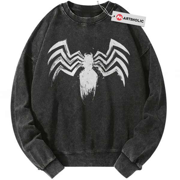 Venom Sweatshirt, Marvel Comics Sweatshirt, Vintage Sweater