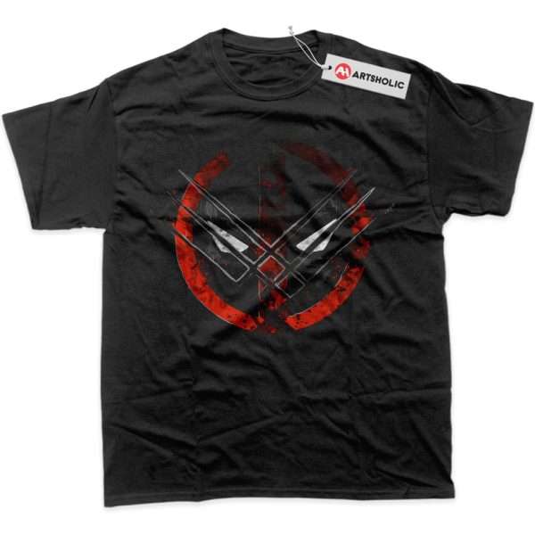 Deadpool vs Wolverine Shirt, Marvel Comics Shirt, Graphic T-Shirt