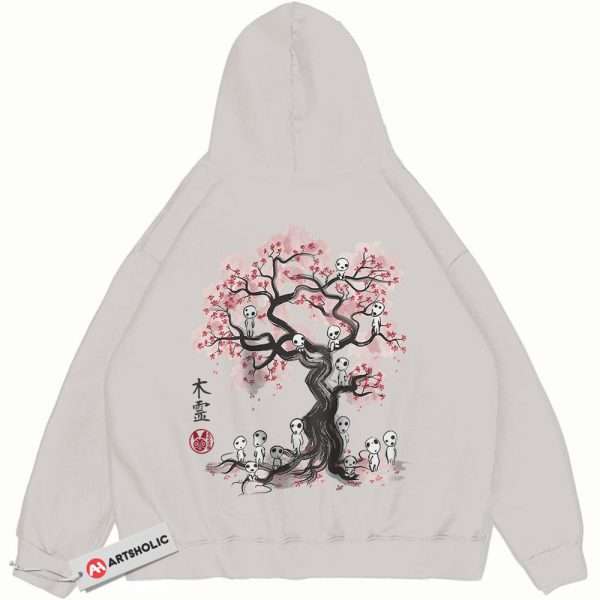 Princess Mononoke hoodie, Studio Ghibli hoodie, Anime hoodie, Vintage hoodie