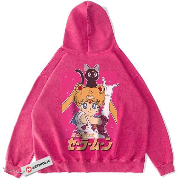 Usagi Tsukino Hoodie, Sailor Moon Hoodie, Anime Hoodie, Vintage Hoodie
