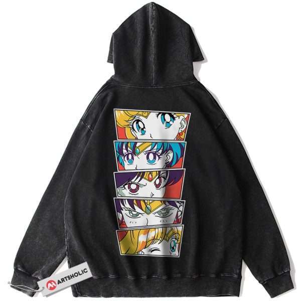 Sailor Moon Hoodie, Anime Hoodie, Vintage Hoodie