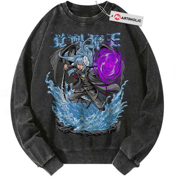Rimuru Tempest Sweatshirt, That Time I Got Reincarnated as a Slime Sweatshirt, Anime Sweatshirt, Vintage Sweater