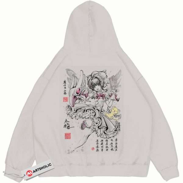 Sakura Kinomoto Hoodie, Cardcaptor Sakura Hoodie, Anime Hoodie, Vintage Hoodie