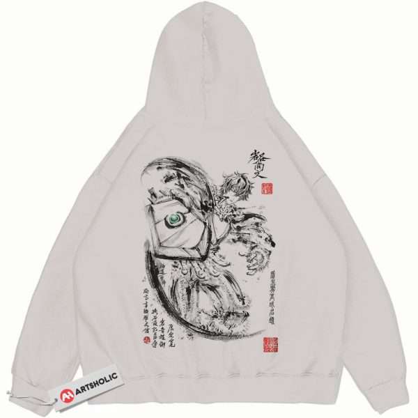 Naofumi Iwatani Hoodie, The Rising of The Shield Hero Hoodie, Anime Hoodie, Vintage Hoodie