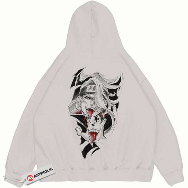 Deidara Hoodie, Naruto Hoodie, Anime Hoodie, Vintage Hoodie