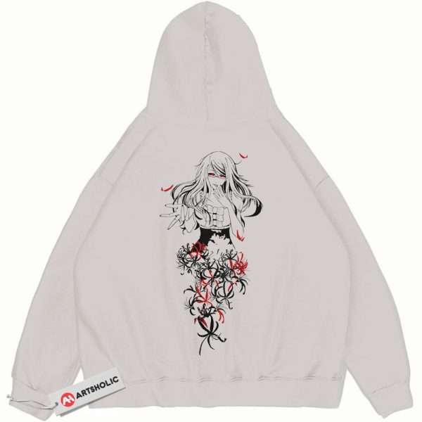 Rize Kamishiro Hoodie, Tokyo Ghoul Hoodie, Anime Hoodie, Vintage Hoodie
