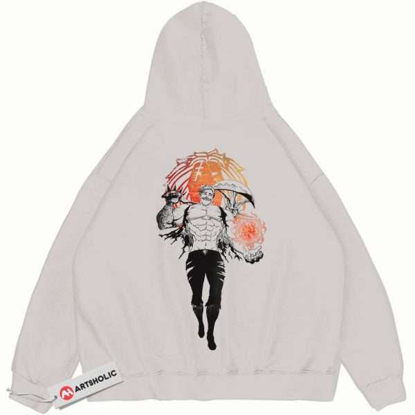 Escanor Hoodie, Seven Deadly Sins Hoodie, Anime Hoodie, Vintage Hoodie