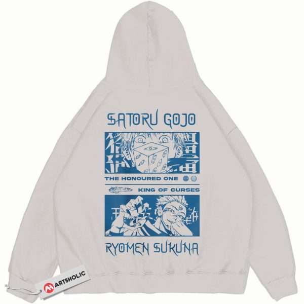 Sukuna Hoodie, Satoru Gojo Hoodie, Jujutsu Kaisen Hoodie, Anime Hoodie, Vintage Hoodie