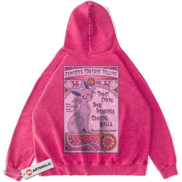 Espeon Hoodie, Pokemon Hoodie, Anime Hoodie, Vintage Hoodie