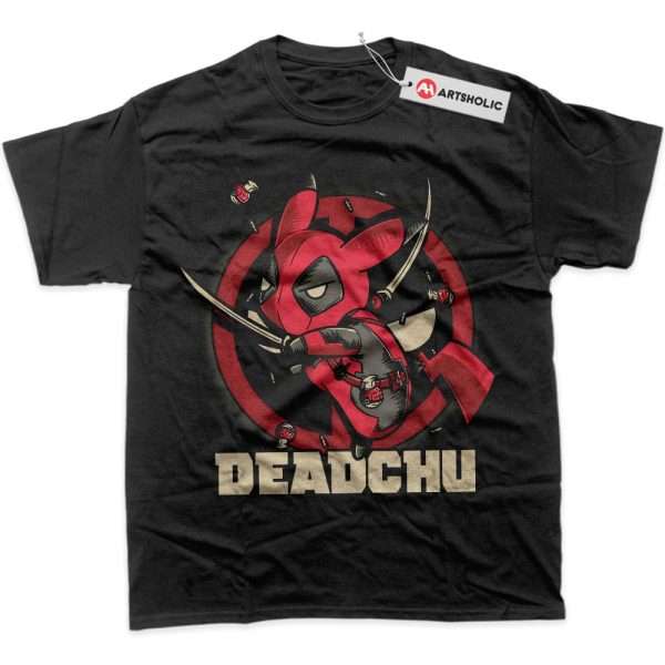 Deadpool x Pikachu Shirt, Pokemon Shirt, Anime Shirt, Graphic T-Shirt
